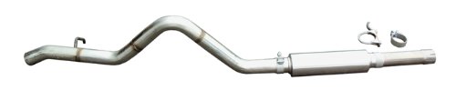 2007-2013 Jeep Wrangler 2 or 4 Door Pypes High Ground Clearance 409 Stainless Cat-Back Exhaust System SJJ21R