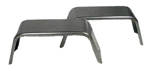 Pair of Square Trailer Fenders (14"-16" Wheels)
