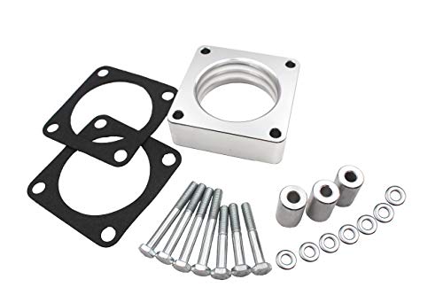 1068 Throttle Body Spacer Only for Select Years: Jeep XJ, Comanche MJ WJ, Grand Cherokee ZJ, Wrangler TJ 4WD,fits models with 4.0L/ 2.5L engines only fits 4-bolt throttle Bodies.