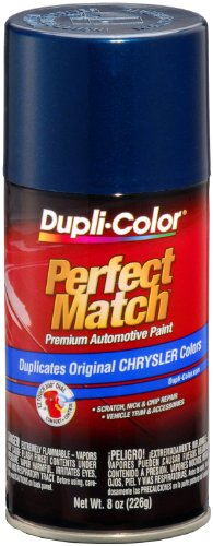 Dupli-Color EBCC04097 Patriot Blue Metallic Chrysler Perfect Match Automotive Paint - 8 oz. Aerosol