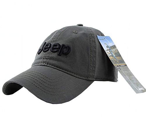 Jeep Unisex Adjustable Horizon Classic Cap (Olive Green, Free Size)