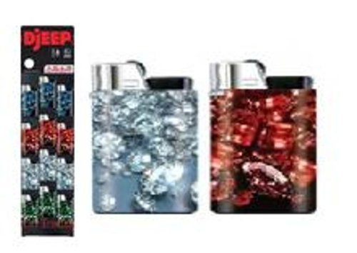 Djeep Jewels Gems Full Size Lighter 24 Per Card D Jeep gemstones jewels