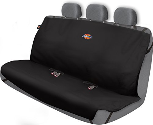 Dickies 3000721 Heavy Duty Rear Bench Seat Protector, Black