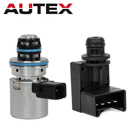 AUTEX A500 A518 46RE 47RE 46RH Governor Pressure Sensor Transducer & Solenoid Kit Compatible With 00 01 02 03 04 Jeep Grand Cherokee/00 01 02 03 Dodge Dakota Dodge Durango/Dodge Ram 1500,2500,3500