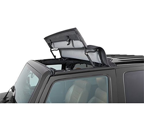 Bestop 52450-17 Black Twill Sunrider for Hardtop for 2007-2017 2-Door and Unlimited