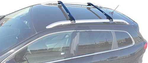 BRIGHTLINES 2014-2019 Jeep Cherokee Aero Crossbars Roof Racks