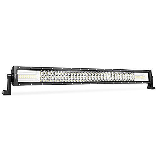 LED Light Bar Nilight 32Inch 378W Triple Row 37800LM Flood Spot Combo Led Bar Driving Lights Super Bright Led Off Road Lights for Trucks Trucks Jeep UTV ATV Boat,2 Years Warranty