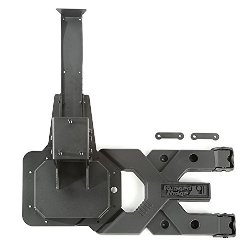 Rugged Ridge 11546.50 HD Tire Carrier Kit for Jeep JK Wrangler or 2007-2018 Jeep Wrangler JK and JKU