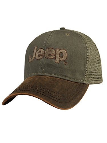 Jeep Brown Waxcloth Cap