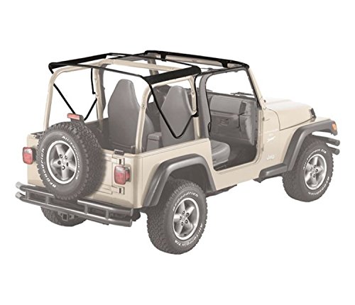 Bestop 55002-01 Black Factory Style Bow Kit for 1997-2006 Wrangler TJ