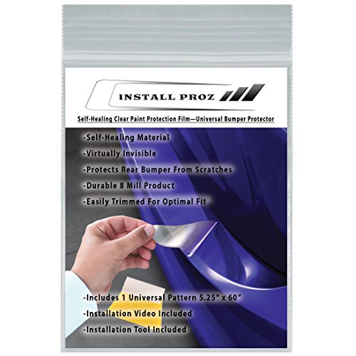 Install Proz Self-Healing Clear Paint Protection--Rear Bumper Protector