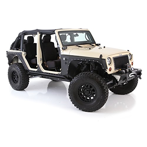 Smittybilt 76887 XRC Body Cladding for Jeep JK 4-Door