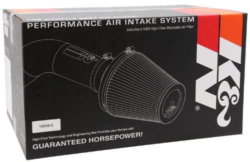 K&N Performance Cold Air Intake Kit 63-1563 with Lifetime Filter for Jeep Grand Cherokee, Dodge Durango 5.7L V8 Hemi