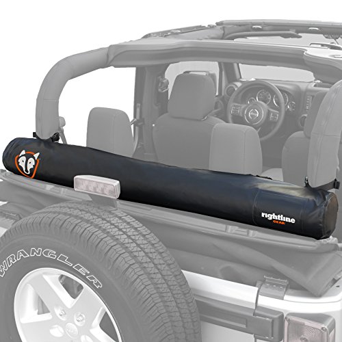 Rightline Gear 100J78-B Soft Top Window Storage Bag for Jeep Wrangler JK (2 & 4 door) TJ, LJ, YJ, CJ