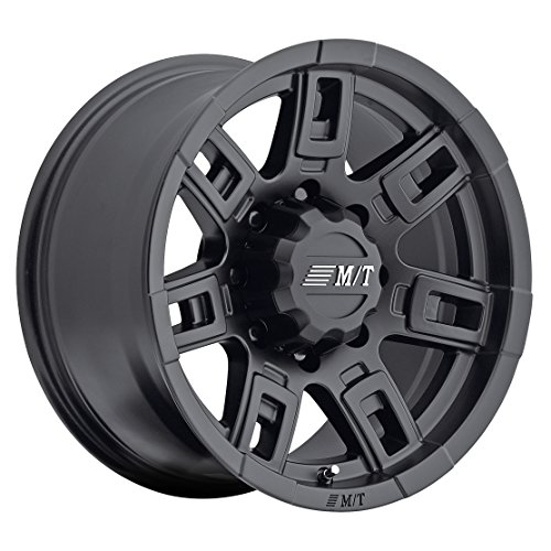 Mickey Thompson Sidebiter II Wheel with Satin Black Finish (17x9"/5x5") -12 millimeters offset