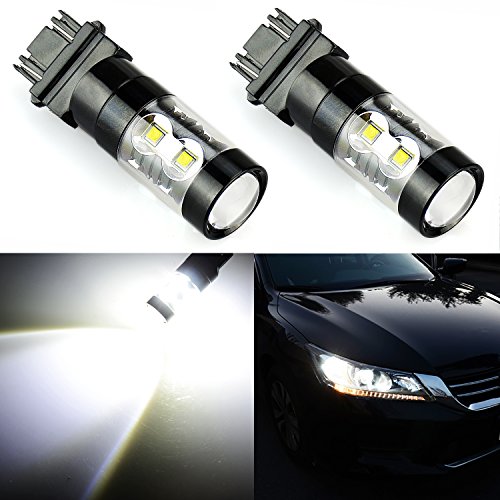 JDM ASTAR Extremely Bright Max 50W High Power 3056 3156 3057 3157 LED Bulbs ,Xenon White