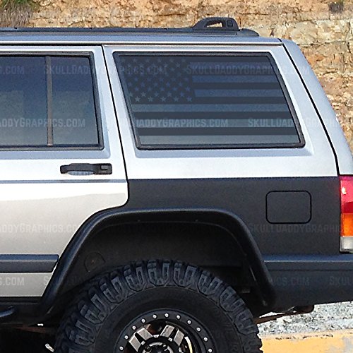 XJ Window Flags to fit Jeep Cherokee 1987-2001 (XJ Window Flags BOTH SIDES)