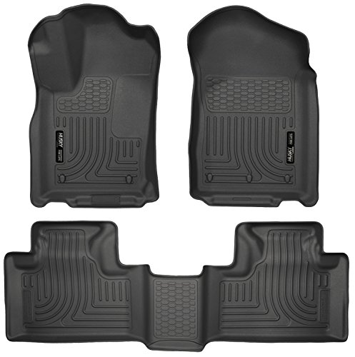 Husky Liners Front & 2nd Seat Floor Liners Fits 11-15 Durango/ Grand Cherokee