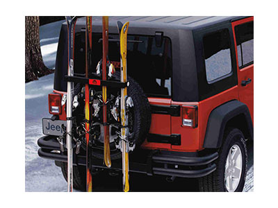 Jeep Wrangler Snowboard Rack