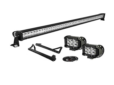 Jeep Windshield Light Bar